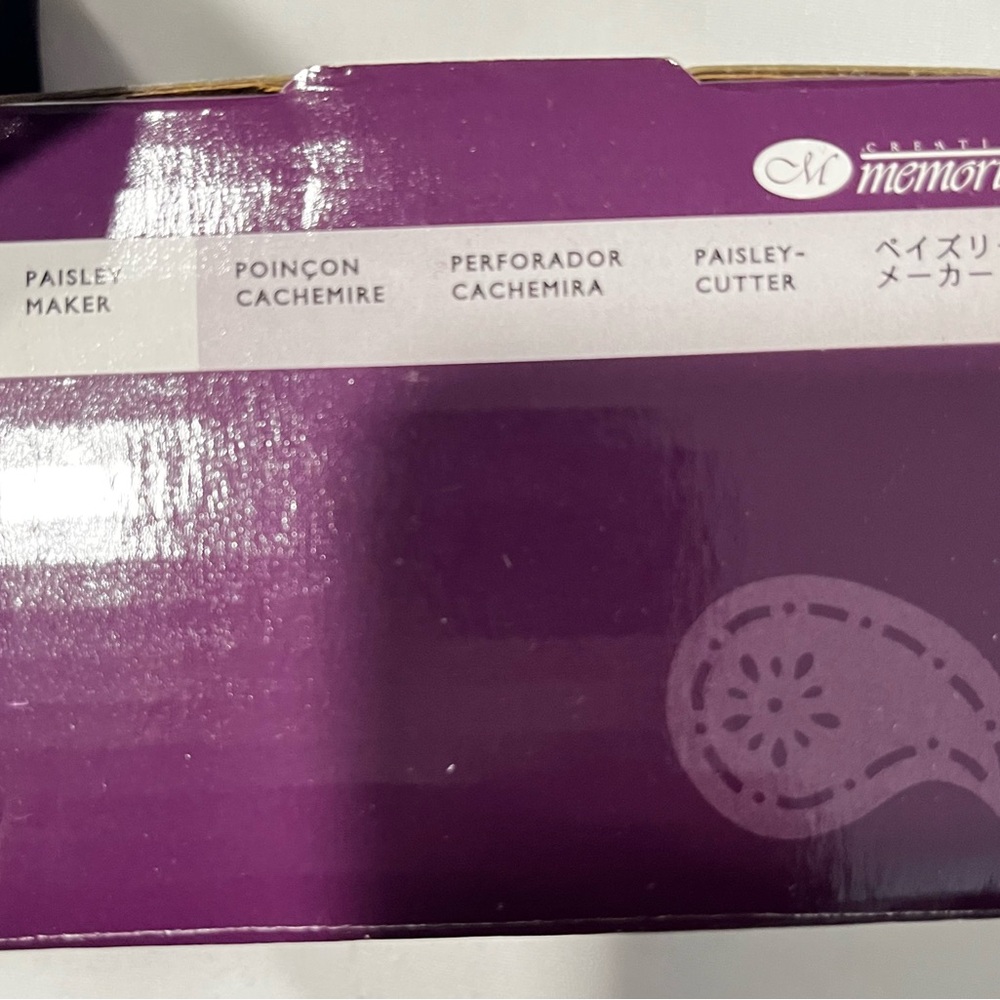 Creative Memories Purple Paisley Maker
